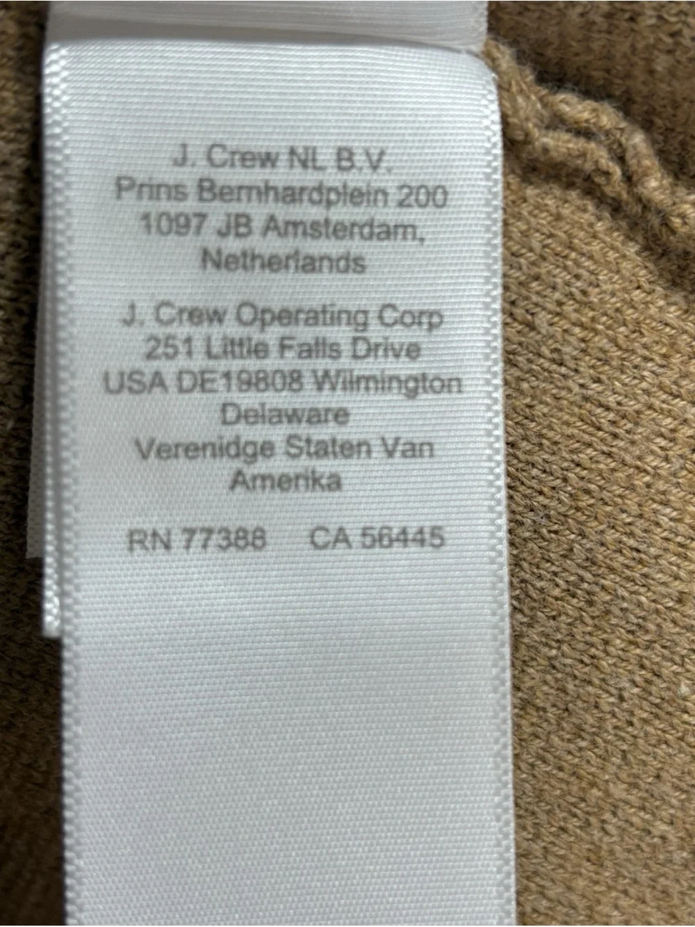 J. Crew Women's Camel Tan Single-Button Blazer